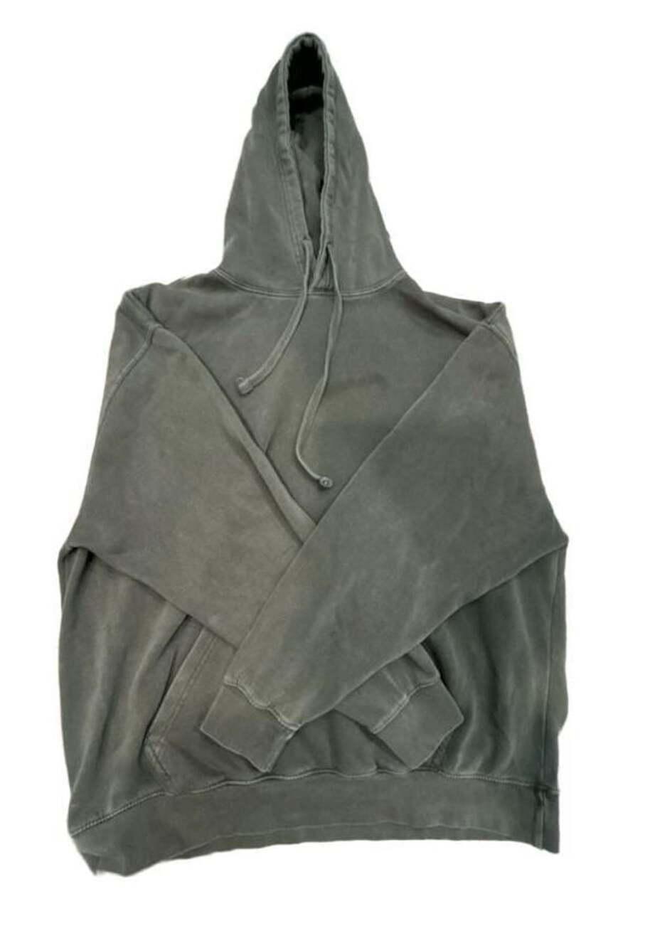 Vintage Heavywash Hoodie Size XL Olive Green Oversized Pullover